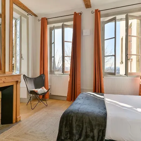 Apartamento Beau Duplex Avec Jardin Et Vue Lyon Exterior foto