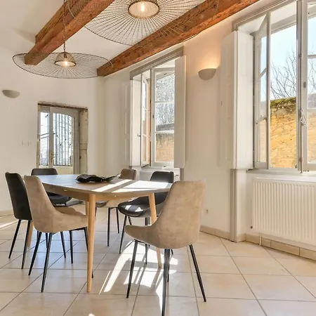 Apartamento Beau Duplex Avec Jardin Et Vue Lyon Exterior foto